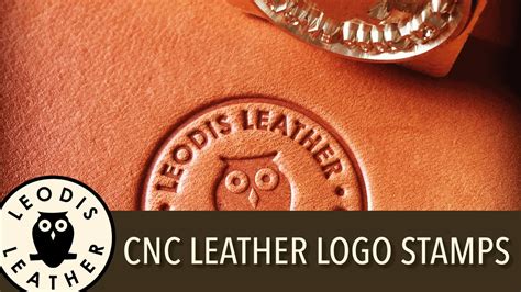 cnc leather logo stamp|custom printed stamps.